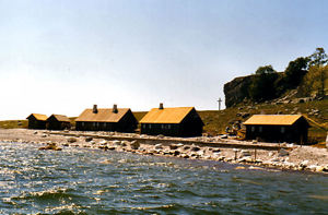 Bulhus fritid bygg Karlsö Gotland