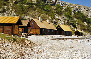 Bulhus fritid bygg Karlsö Gotland